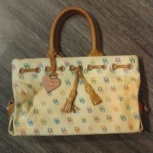 DOONEY & BOURKE- Y2k Rainbow Logo Toggle Tote Bag